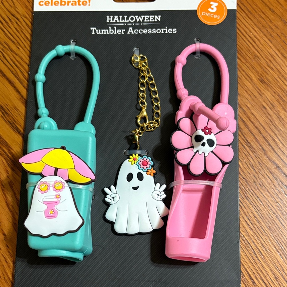 Halloween Tumbler Accessories Set
